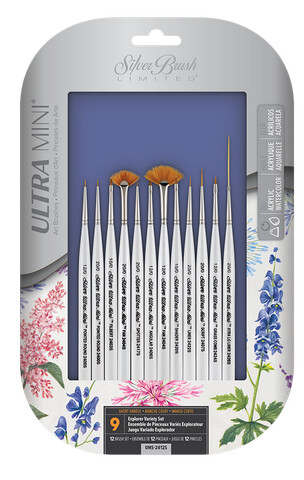 Ultra Mini Set of 4 Detail Brushes #2445 - Brushes and More