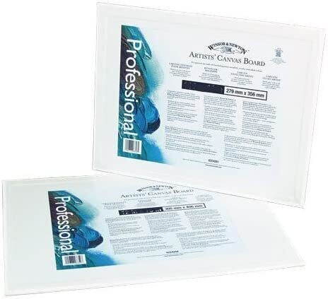WINSOR &amp; NEWTON ARTIST CANVAS PANELS/BOARDS 9X12