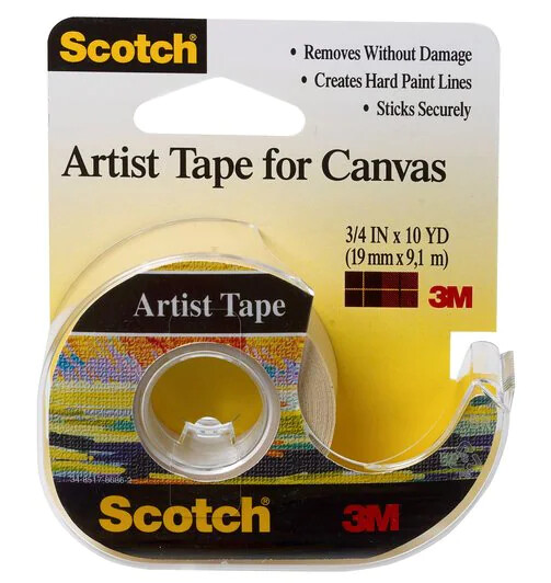 Scotch Artist Tape for Canvas 3/4