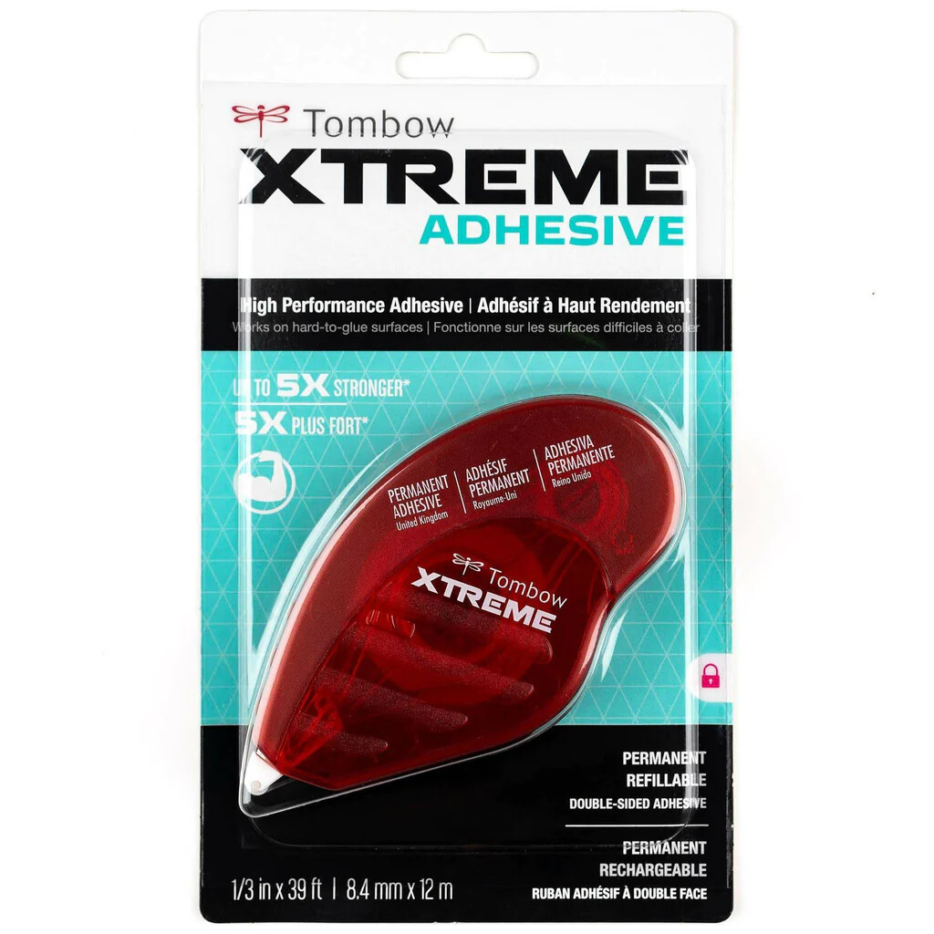 Tombow Xtreme Adhesive Tape Runner, Permanent