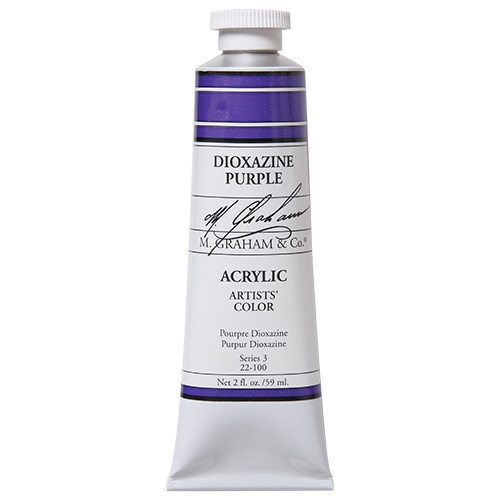 M GRAHAM DIOXAZINE PURPLE 60ML TUBE ACRYLIC