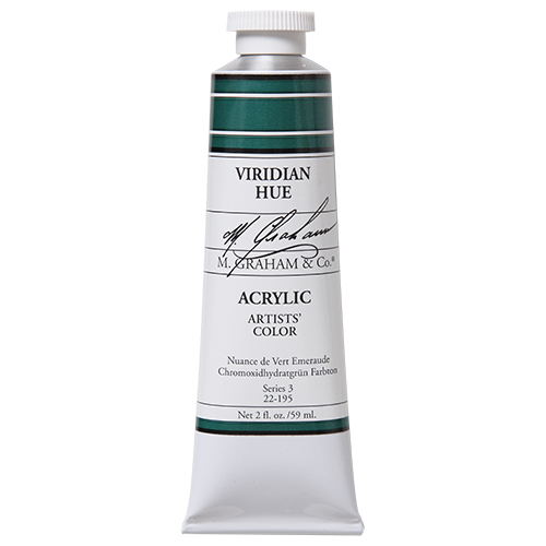 M GRAHAM VIRIDIAN HUE 60ML TUBE ACRYLIC
