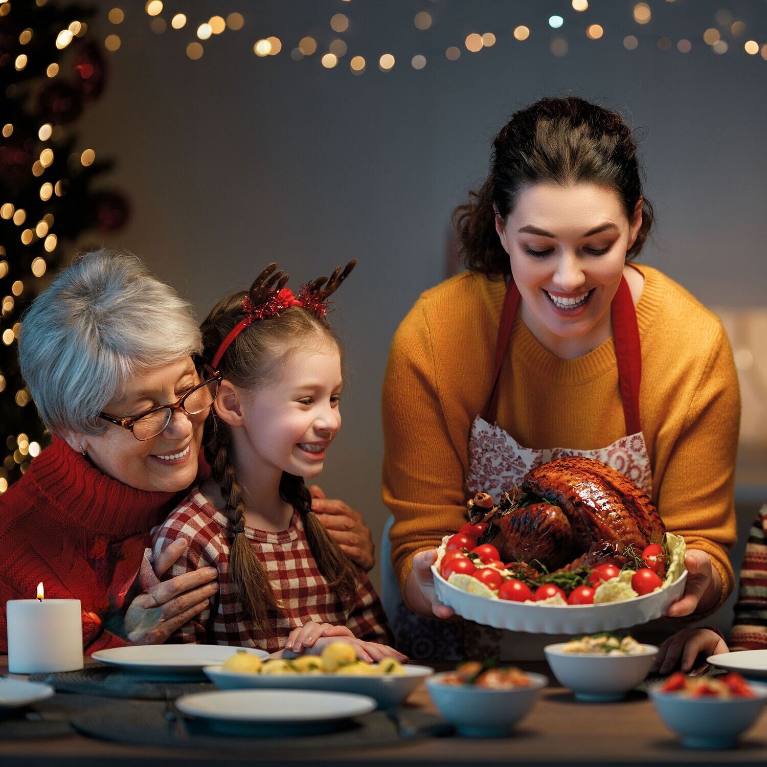 Donate a dinner to a local family in need