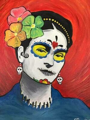Frida Catrina Sip &amp; Paint Kit