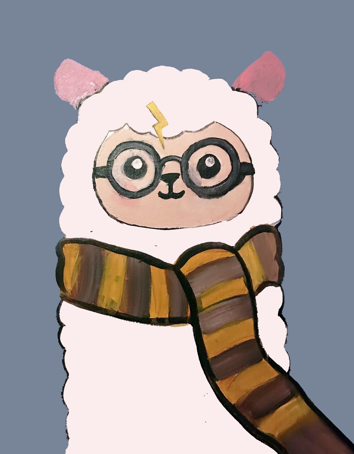 Harry Potter Lama Sip &amp; Paint Kit
