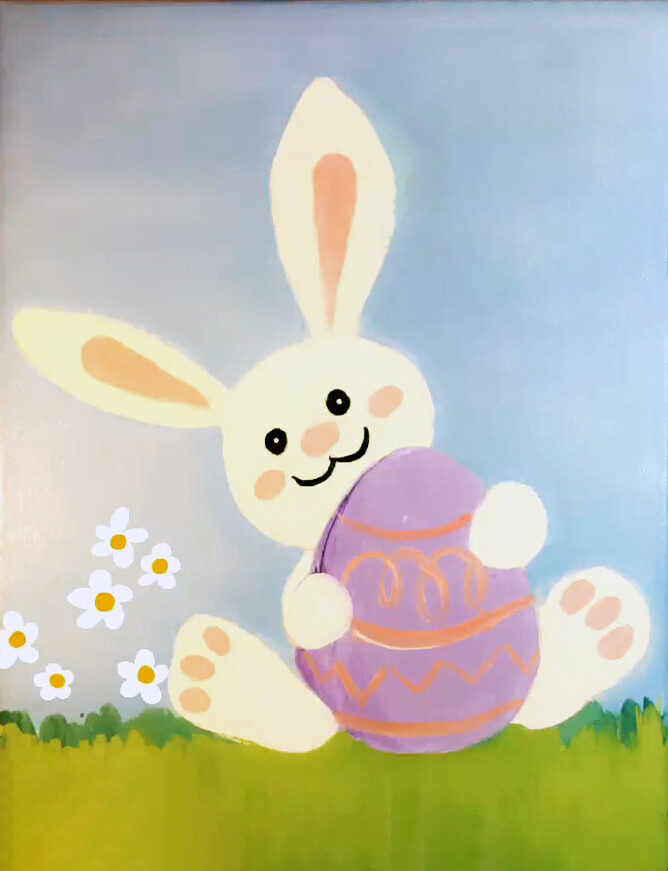 Easter Sip &amp; Paint Kit