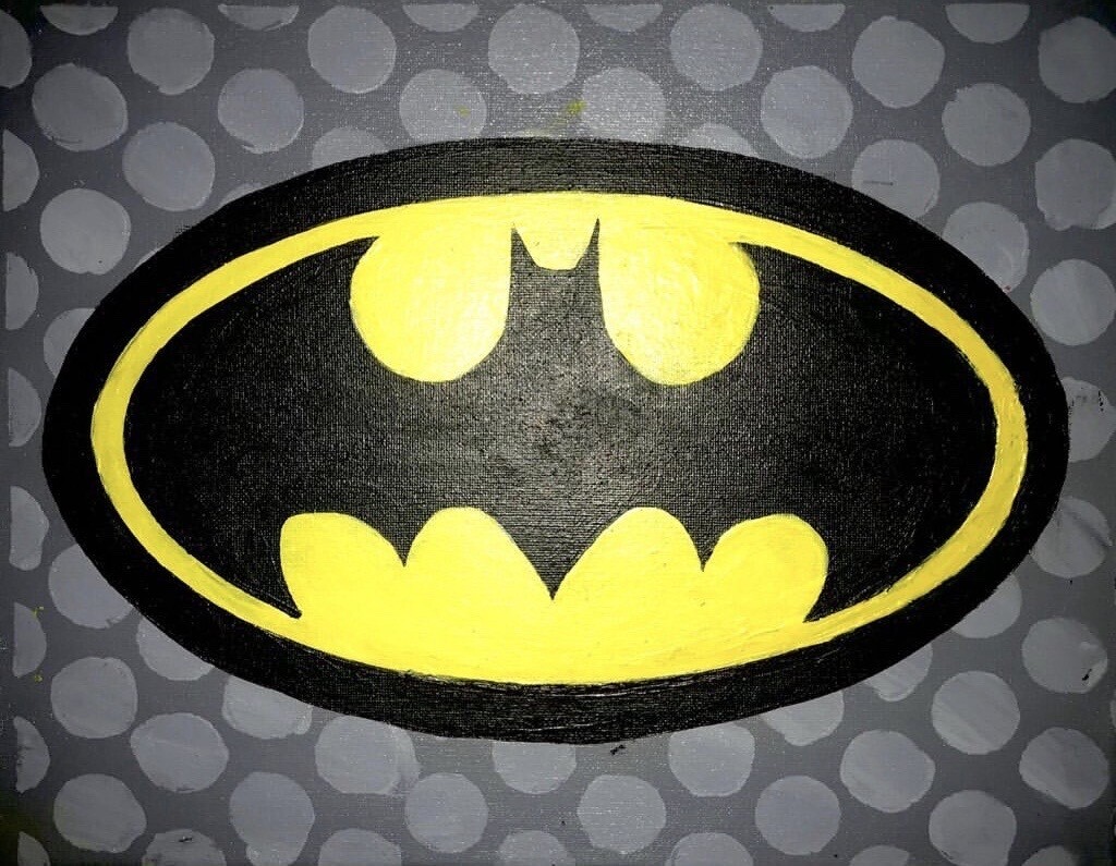 Batman Sip &amp; Paint Kit