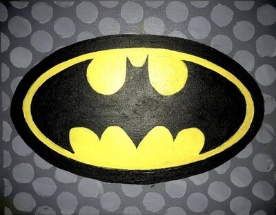 Batman Sip &amp; Paint Kit