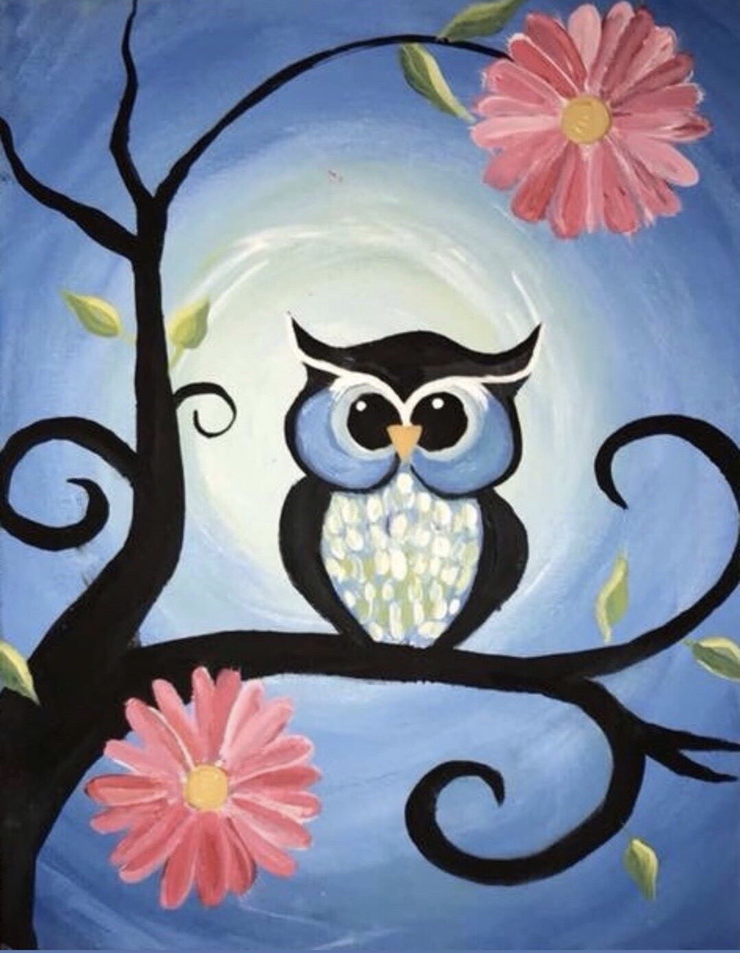 Owl Sip &amp; Paint Kit