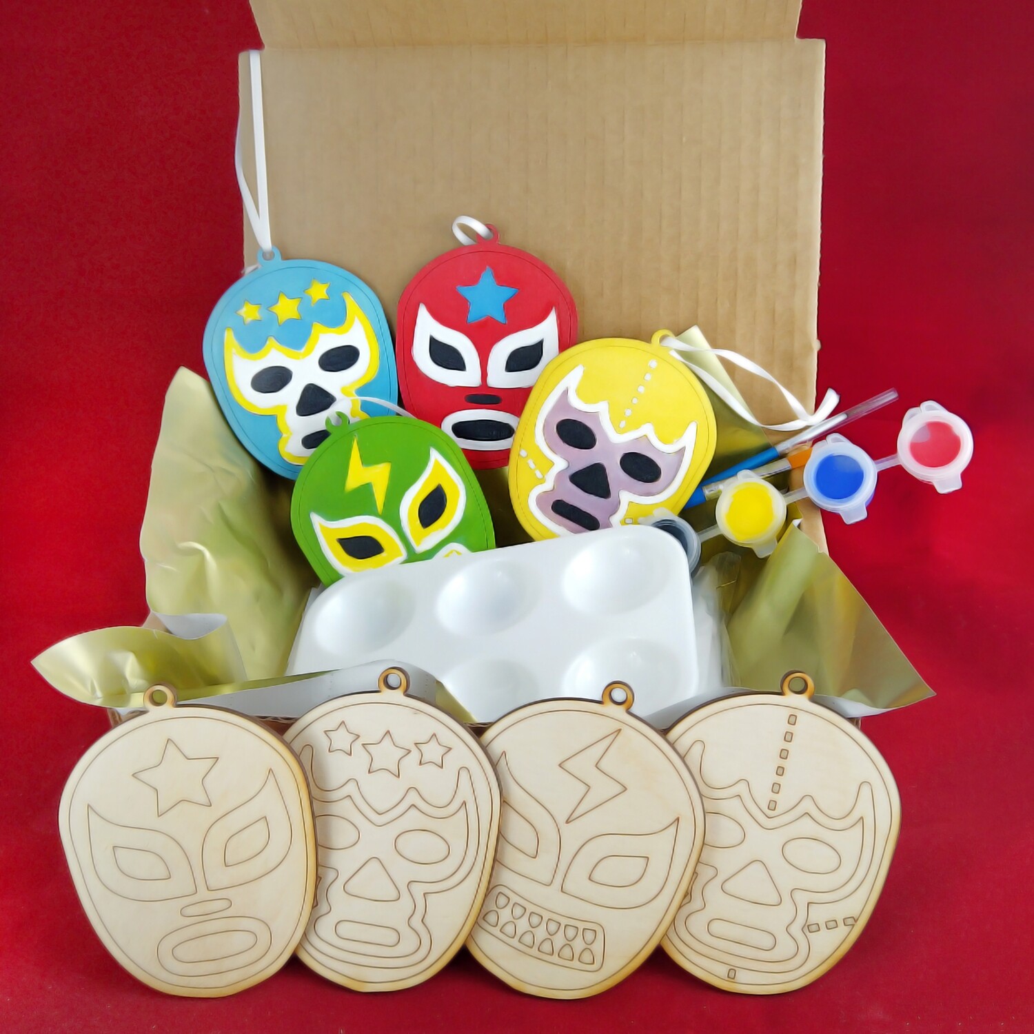 Lucha LIbre Ornaments