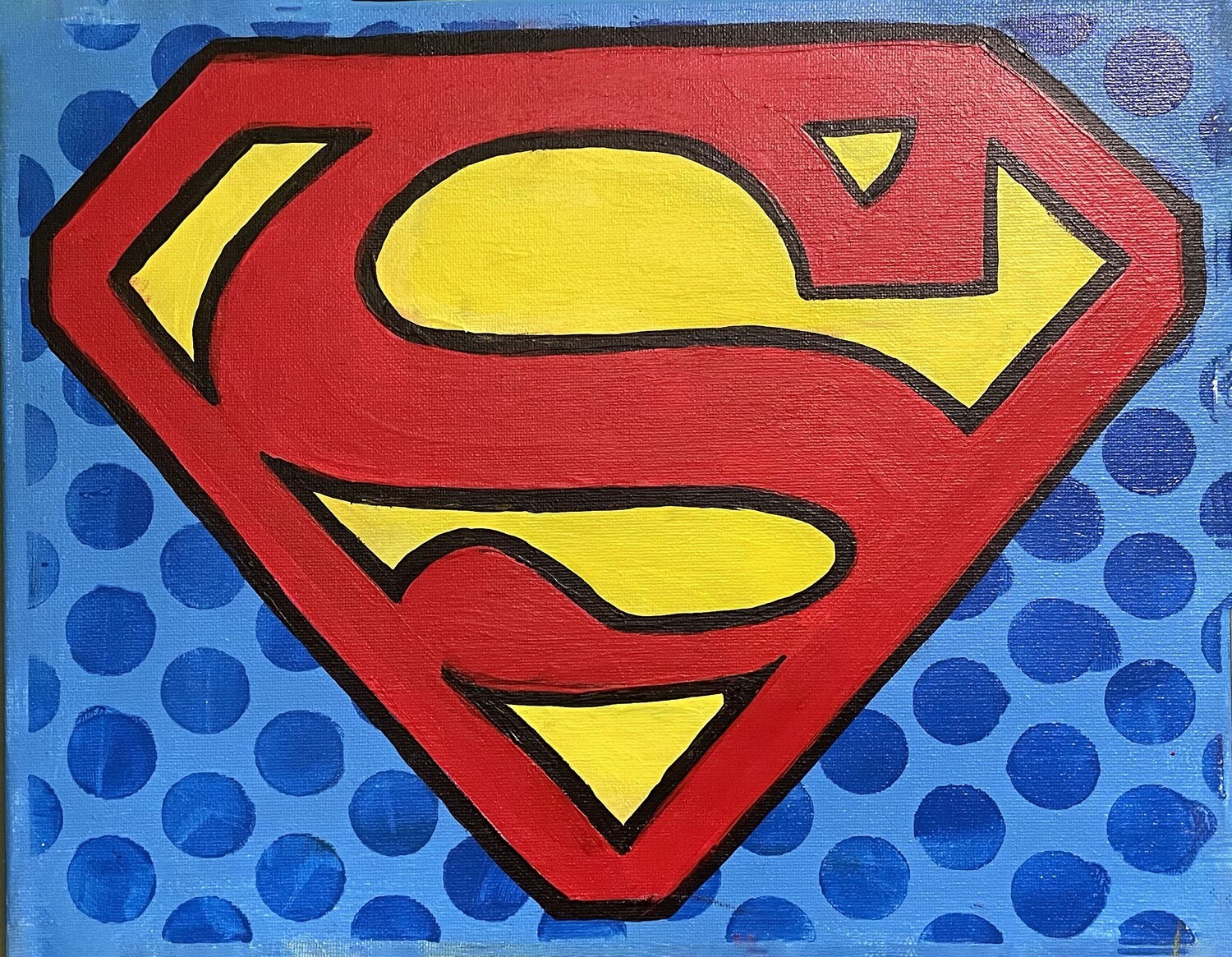 Superman Sip &amp; Paint Kit