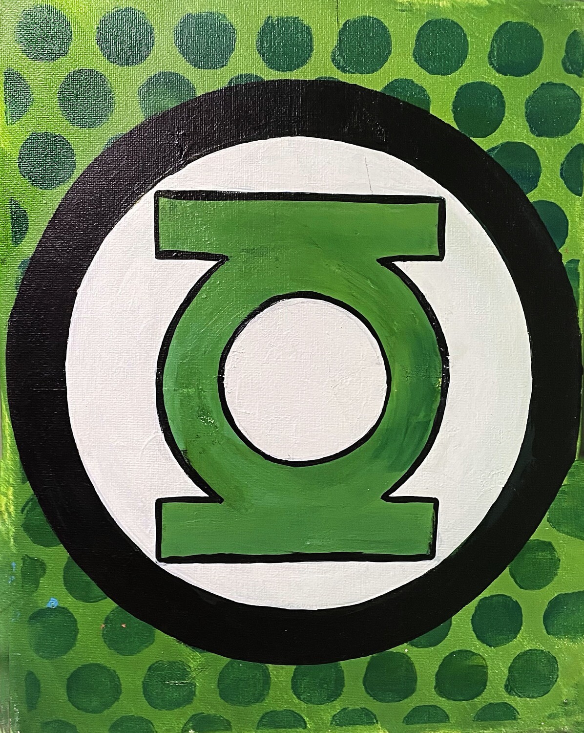 Green Lantern Sip &amp; Paint Kit