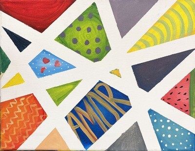 Tape Art Sip &amp; Paint Kit