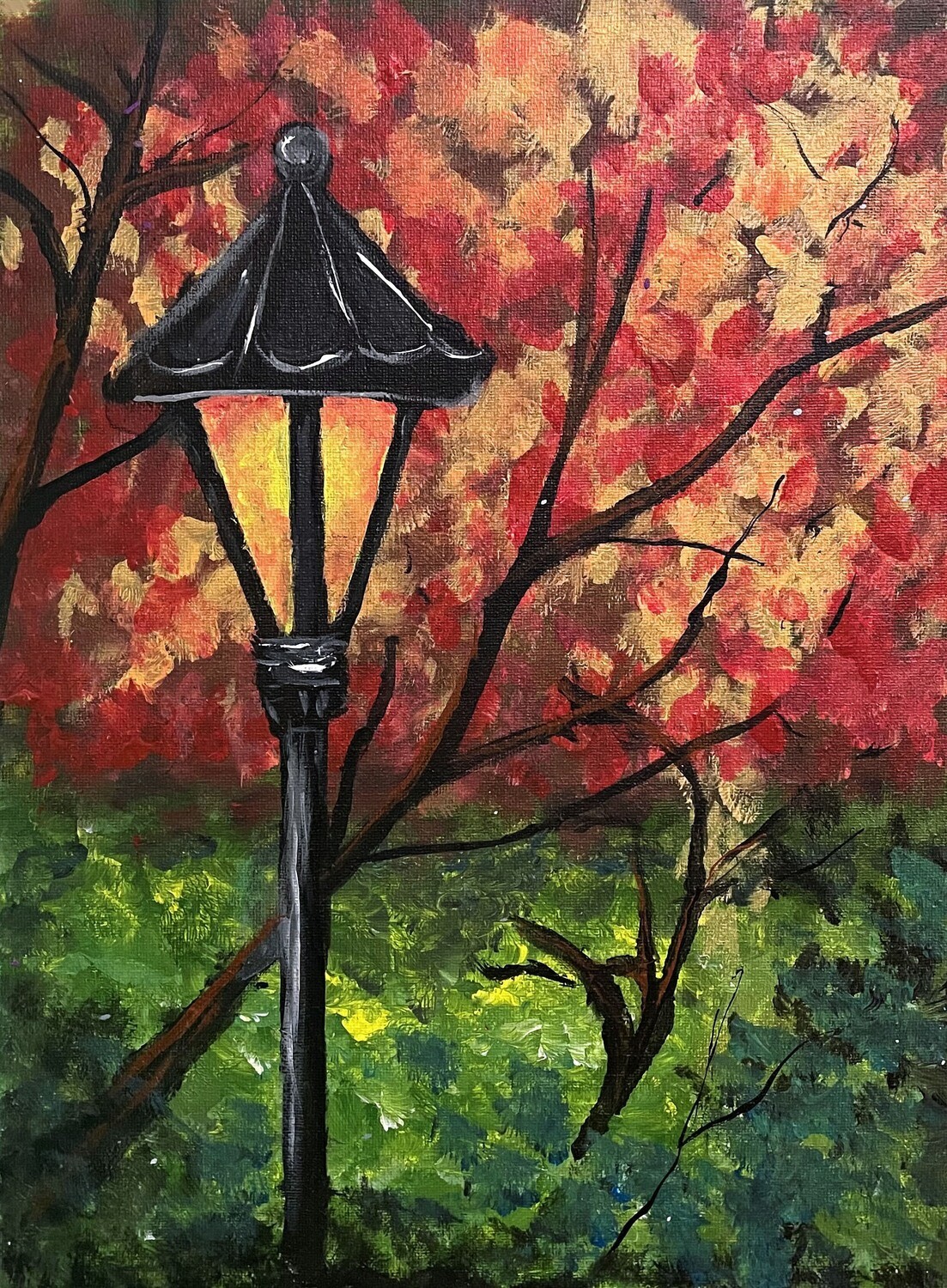 Lamp Post Sip &amp; Paint Kit