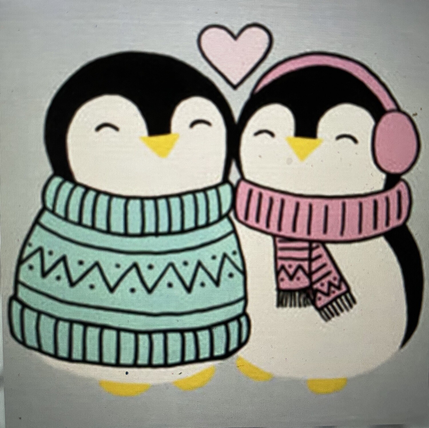 Penguins Sip &amp; Paint Kit
