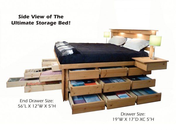 18 Drawer Dresser - PINE