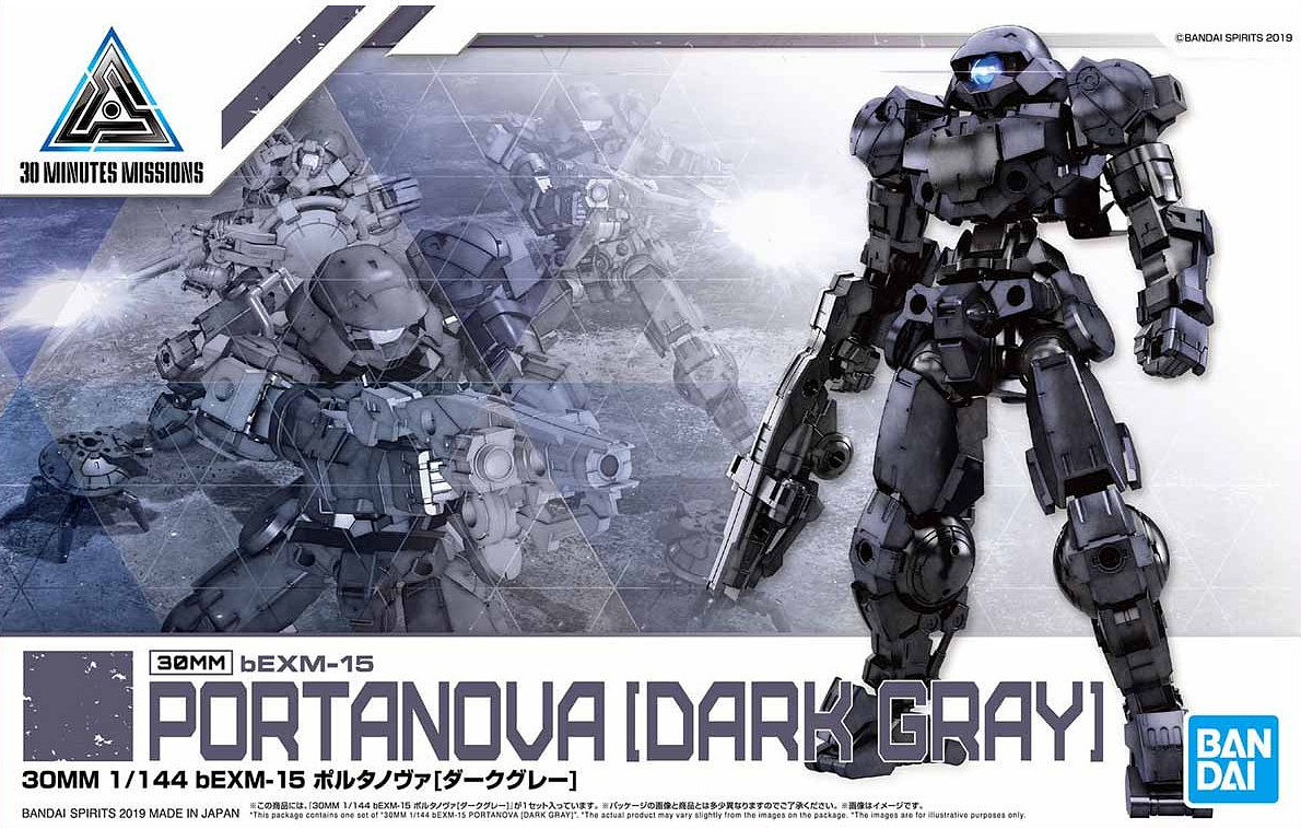 30MM BEMX-15 PORTANOVA (gris oscuro)