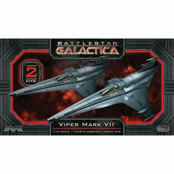 BATTLESTAR GALACTICA VIPER MARK VII (2PCS)