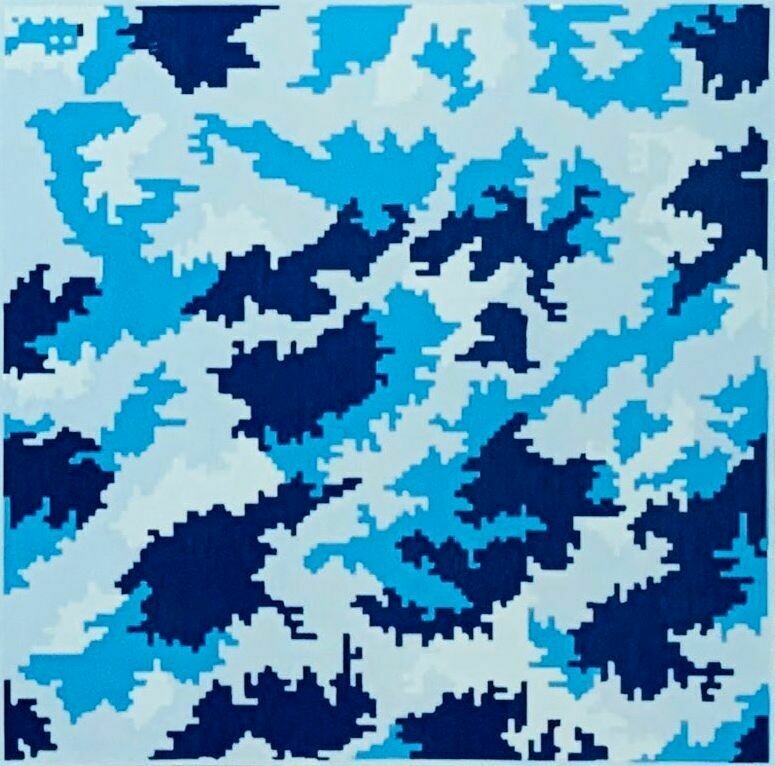 CALCA INTELIGENTE PIXEL CAMUFLAJE AZUL