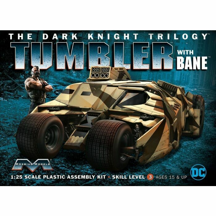 THE DARK KNIGHT TRILOGY TUMBLER W/BANE