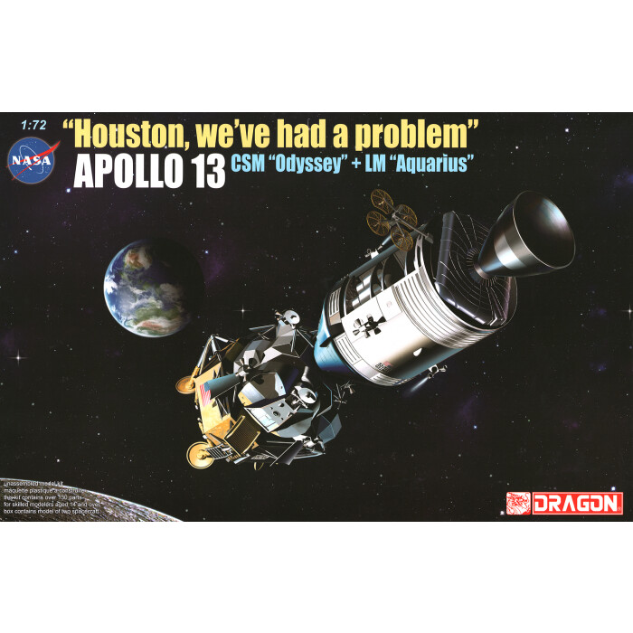 HOUSTON, WE'VE HAD A PROBLEM, APOLLO 13 CSM & LUNAR MODULE