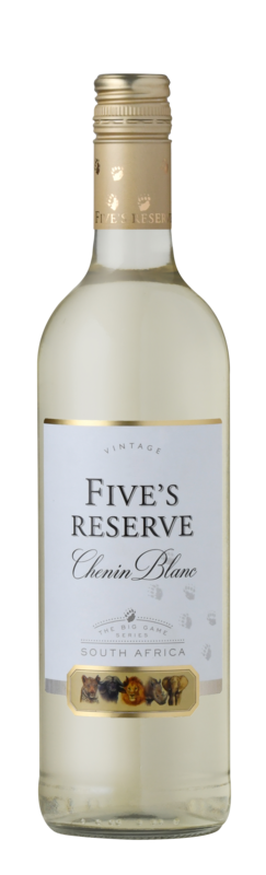 FIVE'S RESERVE CHENIN BLANC - 6 x 750ml
