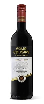 FOUR COUSINS COLLECTION PINOTAGE - 6 x 750ml