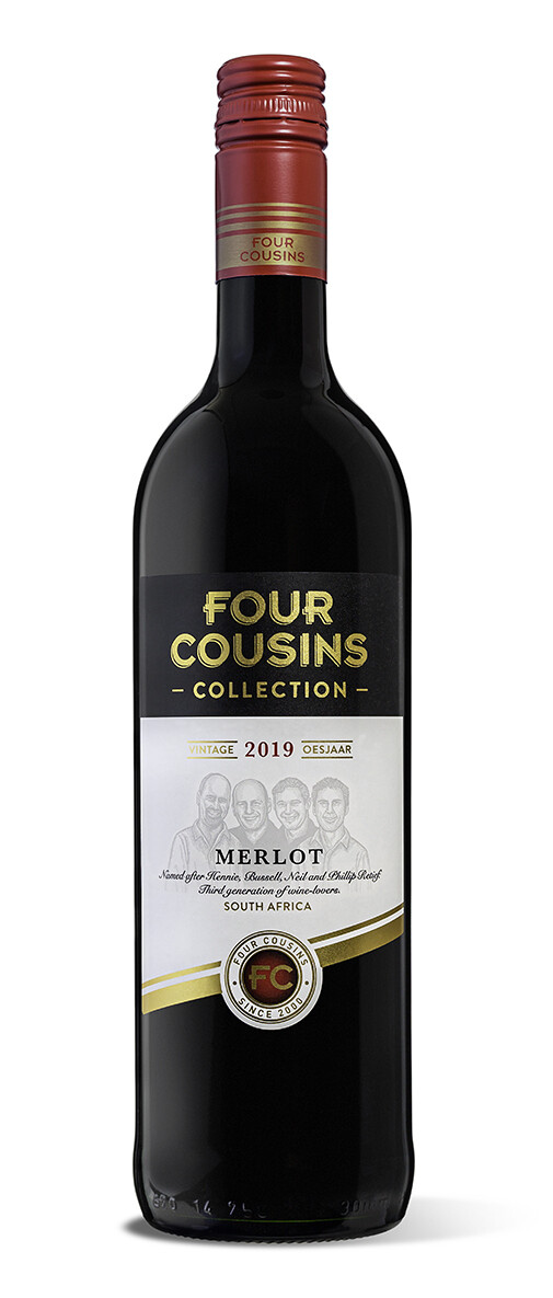 FOUR COUSINS COLLECTION MERLOT 6 x 750ml Store Tangled Tree Wines