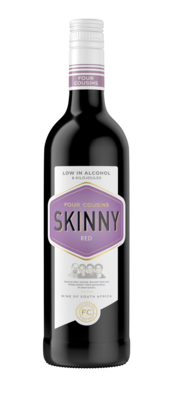 FOUR COUSINS SKINNY RED - 12 x 750ml