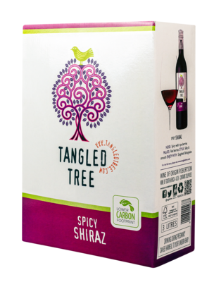 TANGLED TREE SPICY SHIRAZ - 4 x 3L