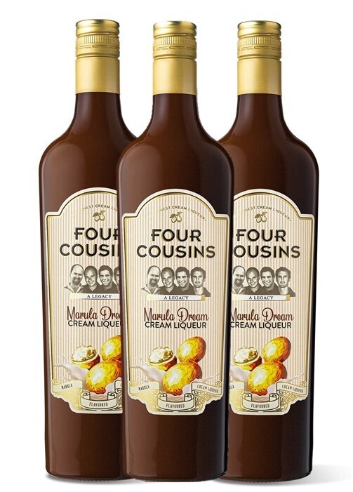 FOUR COUSINS MARULA DREAM GIFT PACK - 3 x 500ml