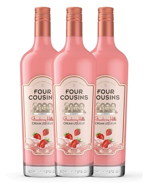 FOUR COUSINS STRAWBERRY HILLS GIFT PACK - 3 x 500ml