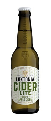 LOXTONIA LITE CRISPY APPLE CIDER - 4 x 340ml