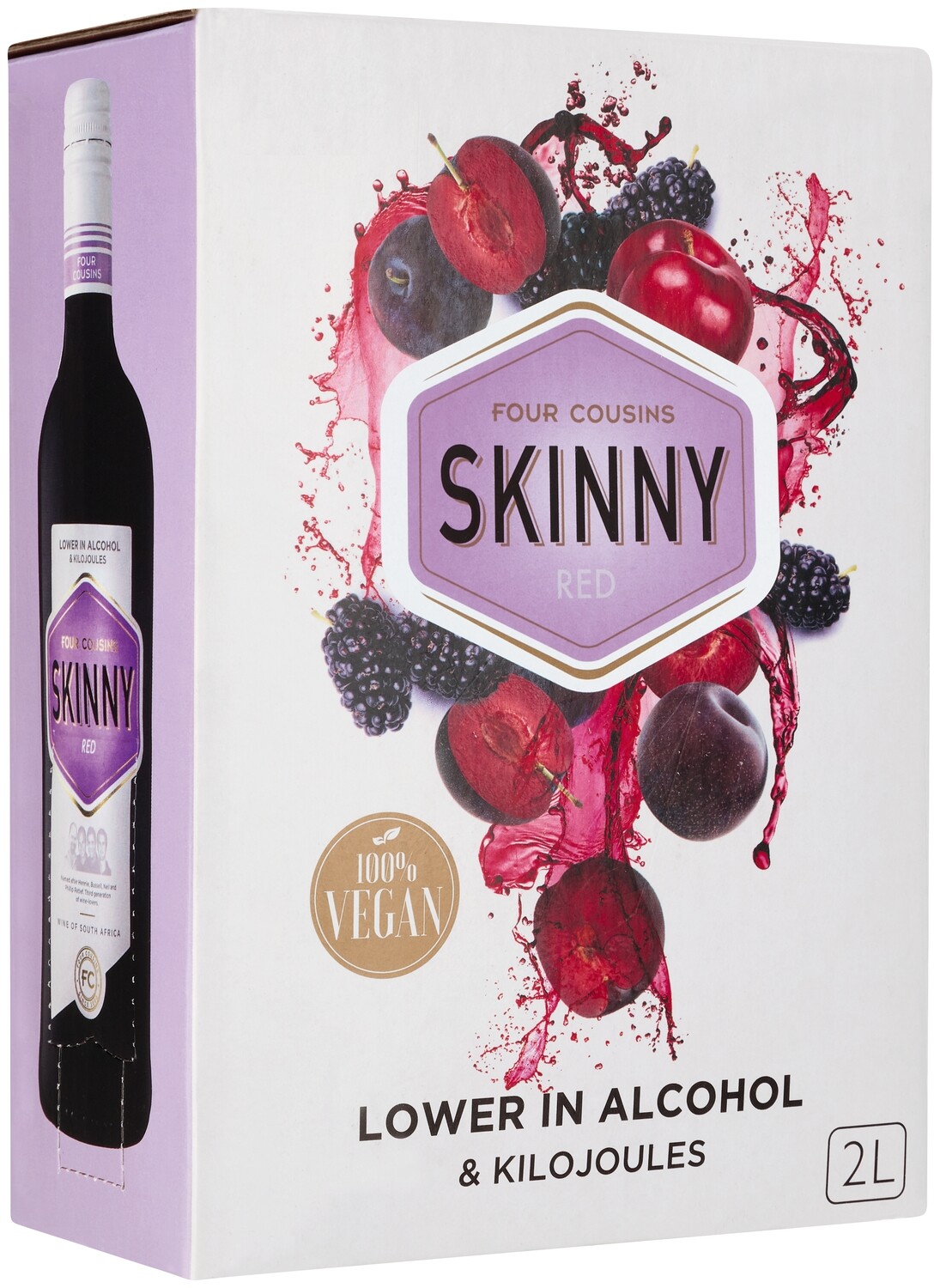 FOUR COUSINS SKINNY RED - 6 x 2L