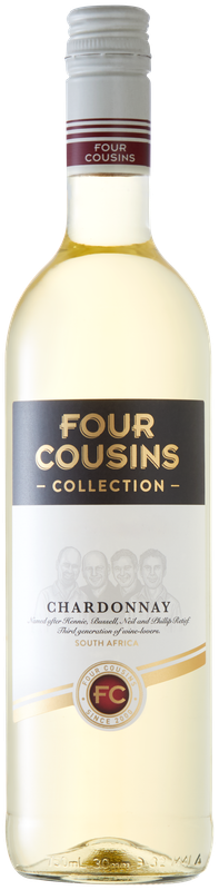 FOUR COUSINS COLLECTION CHARDONNAY - 6 x 750ml