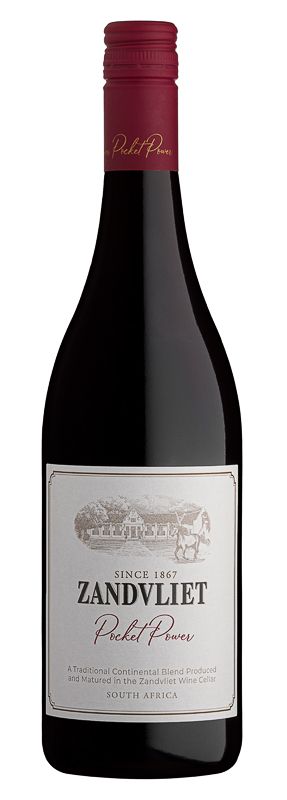 ZANDVLIET ESTATE POCKET POWER RED BLEND - 6 x 750ml