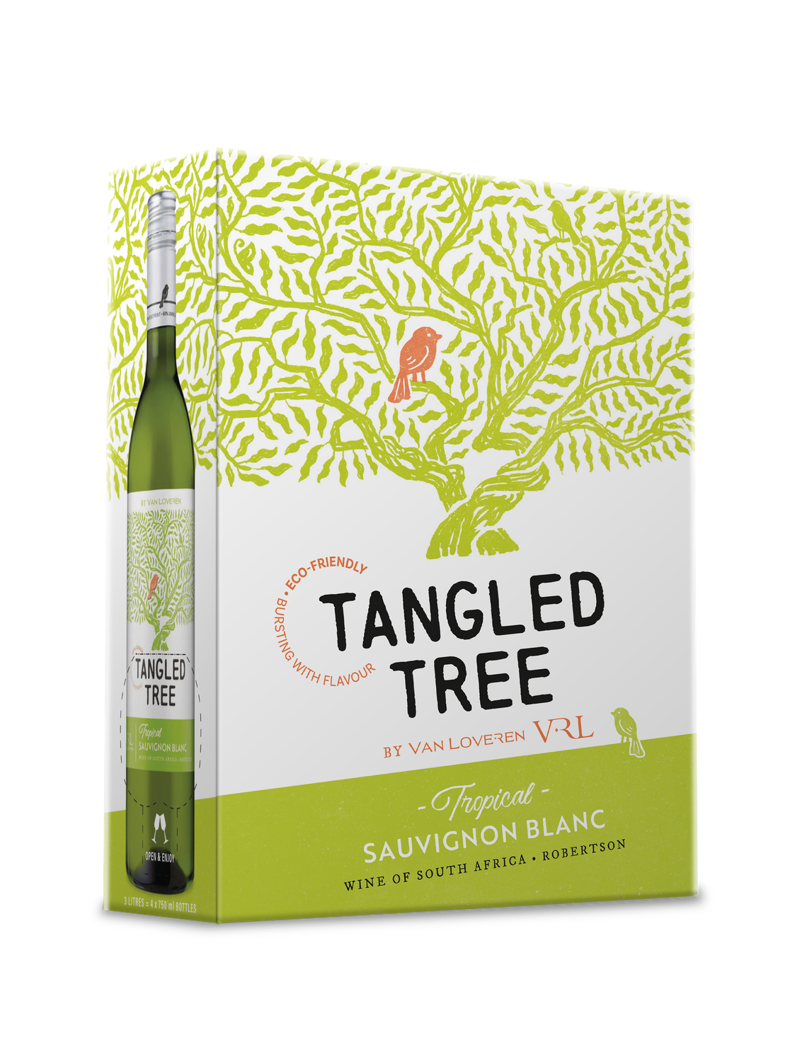 TANGLED TREE TROPICAL SAUVIGNON BLANC - 4 x 3L