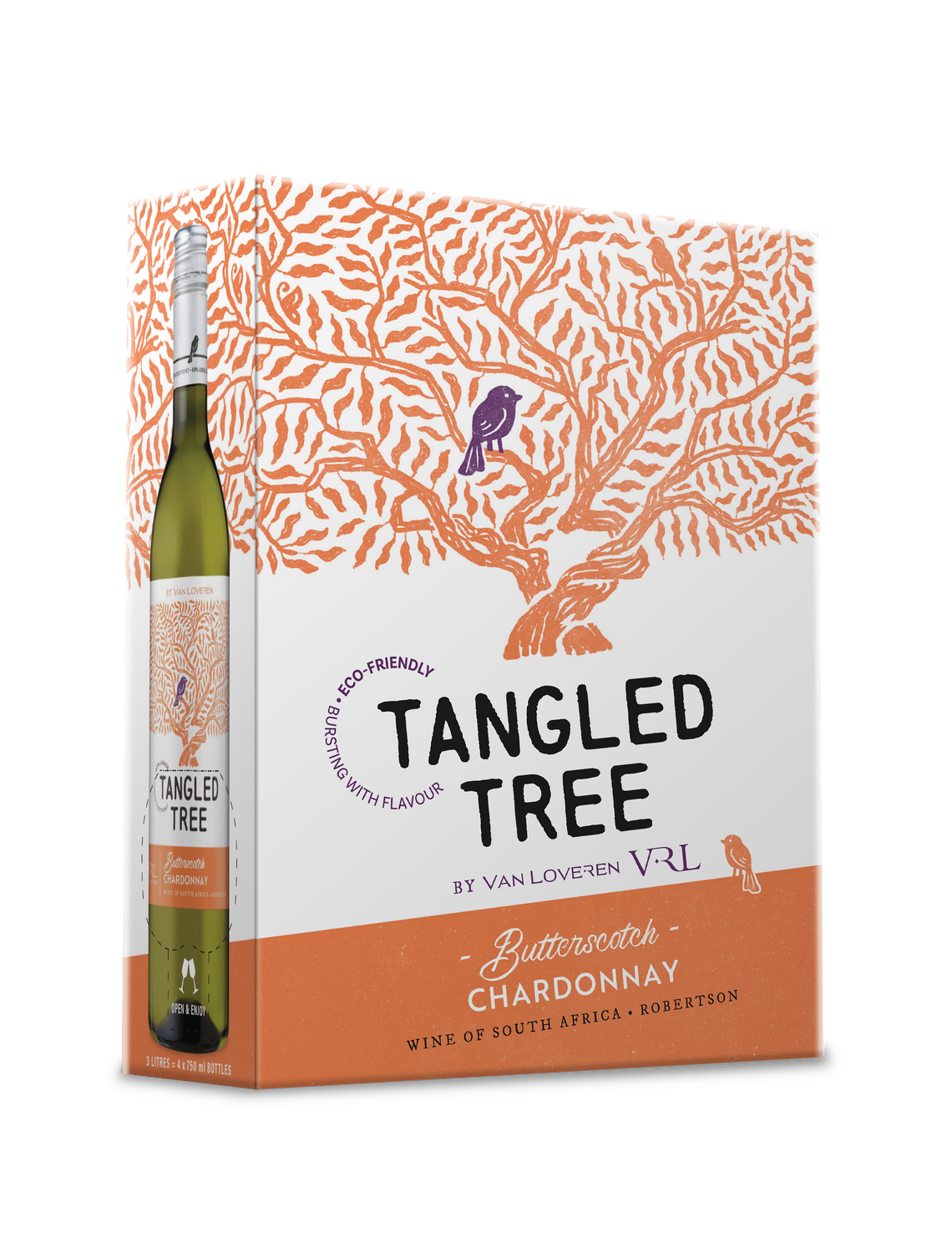 TANGLED TREE BUTTERSCOTCH CHARDONNAY - 4 x 3L