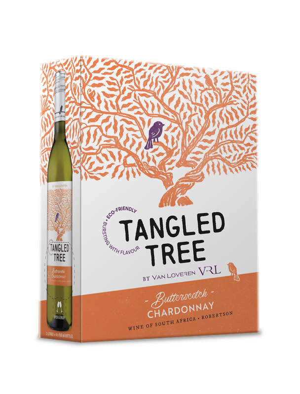 TANGLED TREE BUTTERSCOTCH CHARDONNAY - 4 x 3L TANGLED TREE BUTTERSCOTCH CHARDONNAY - 4 x 3L