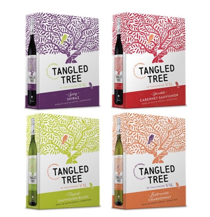 TANGLED TREE BIB VARIETY CASE - 4 x 3L TANGLED TREE BIB VARIETY CASE - 4 x 3L