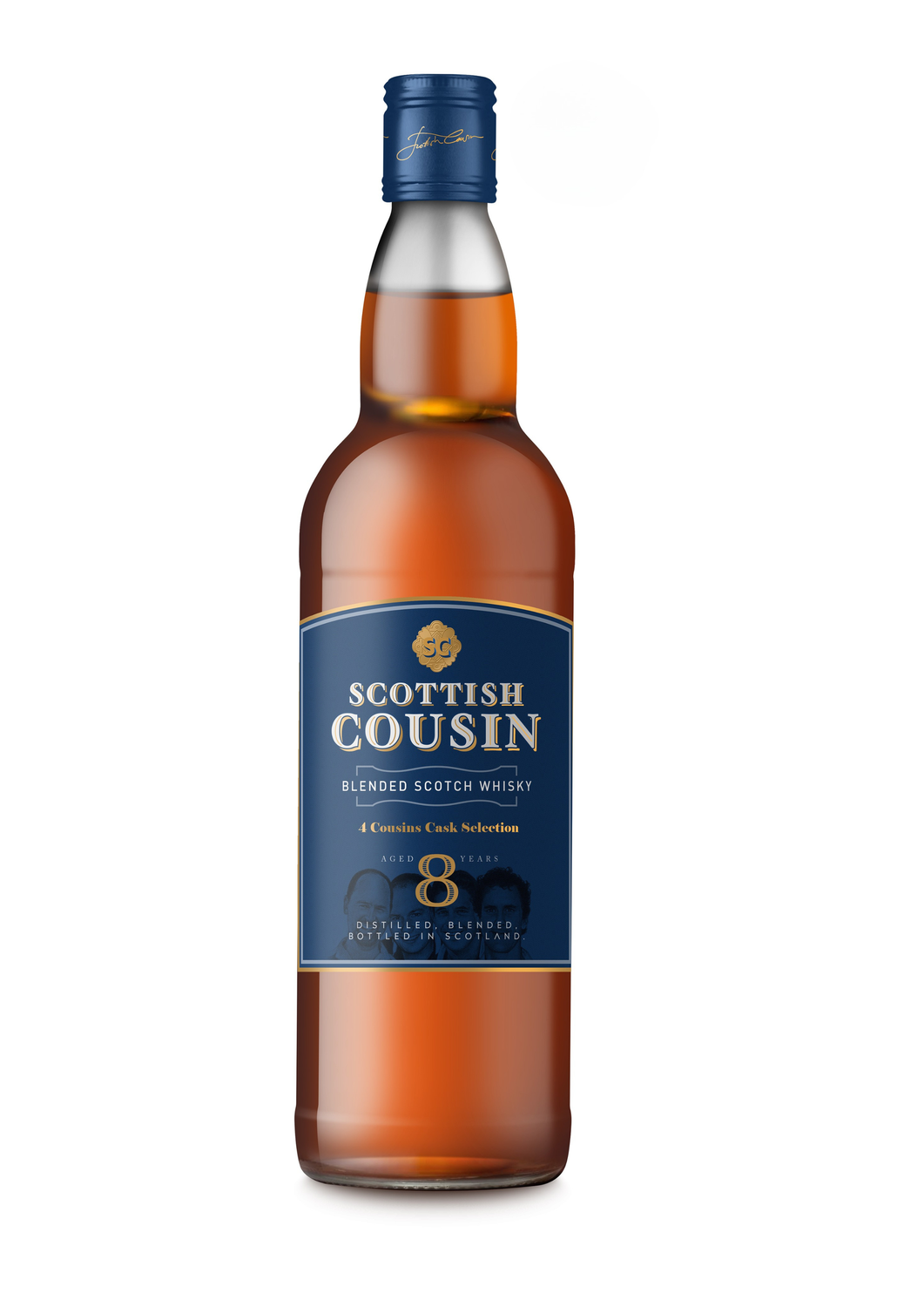 SCOTTISH COUSIN 8 YEAR SINGLE 750ml