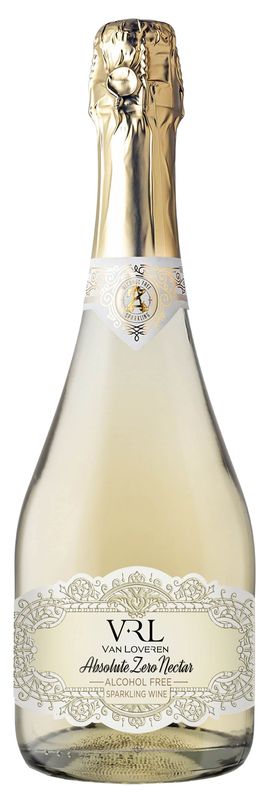ABSOLUTE ZERO NECTAR ALCOHOL FREE SPARKLING WINE -  6 x 750ml