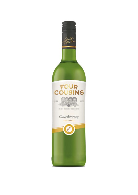 FOUR COUSINS COLLECTION CHARDONNAY - 6 x 750ml