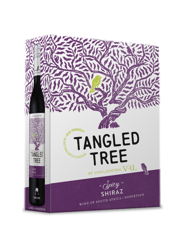 TANGLED TREE SPICY SHIRAZ - 4 x 3L