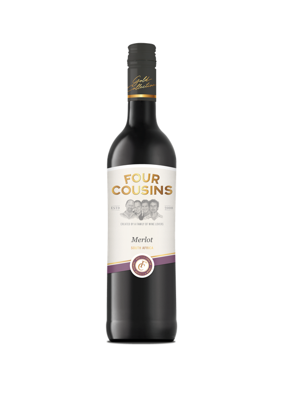 FOUR COUSINS COLLECTION MERLOT - 6 x 750ml