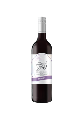 ALMOST ZERO MERLOT - 6 x 750ml ALMOST ZERO MERLOT - 6 x 750ml