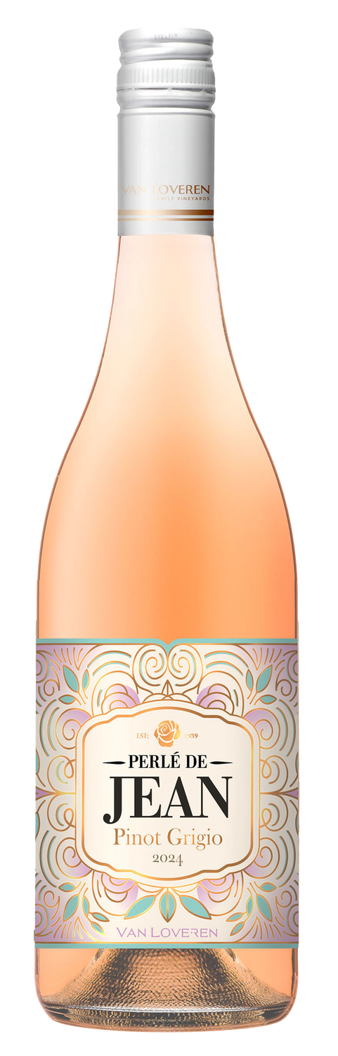 PERLÉ DE JEAN PINOT GRIGIO ROSÉ - 6 x 750ml PERLÉ DE JEAN PINOT GRIGIO ROSÉ - 6 x 750ml