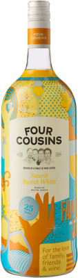 FOUR COUSINS NATURAL SWEET WHITE - 6 x 1.5L