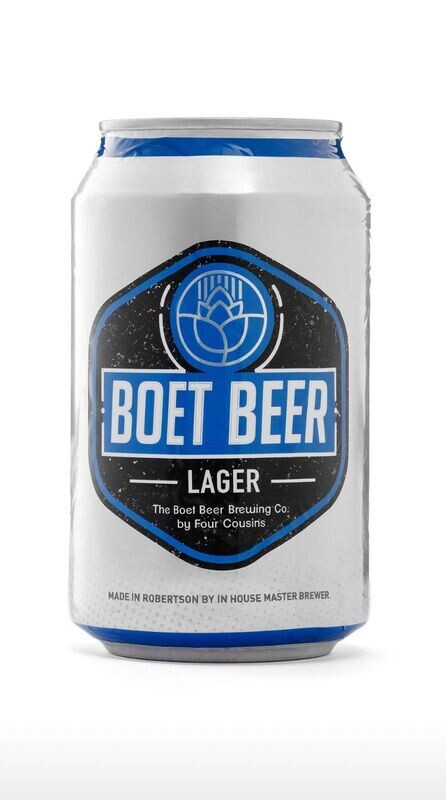BOET BEER LAGER - 24 x 330ml BOET BEER LAGER - 24 x 330ml