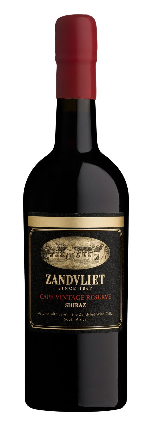 ZANDVLIET CAPE VINTAGE RESERVE SHIRAZ - 6 x 750ml